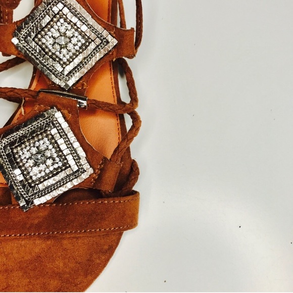 Coachella Lace Up Sandal - Picture 2 of 3